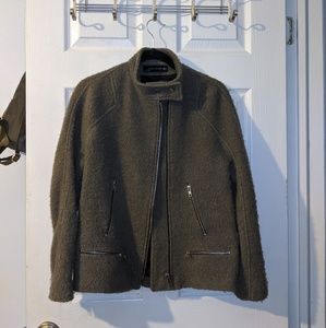 XS Zara Women's army green jacket